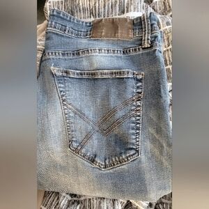 William Rast 'Straight' 5-Pocket Stretch Denim Jeans. Perfectly Broken In, 36X30